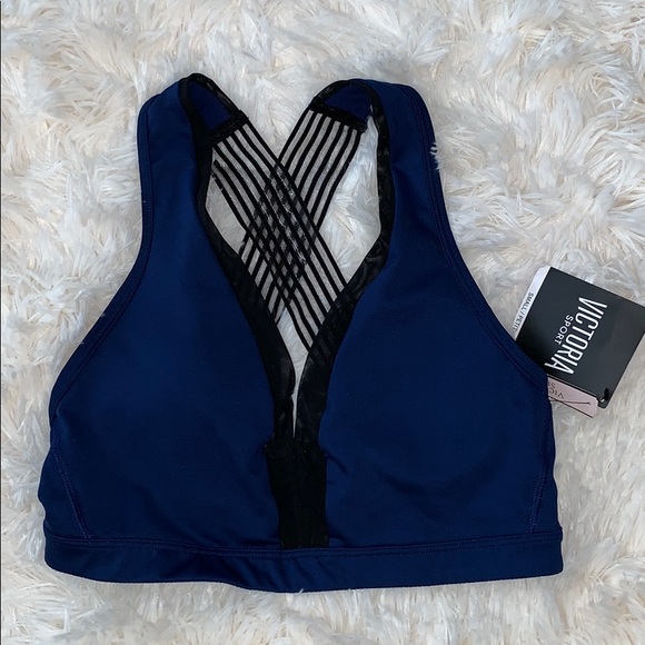 Victoria’s Secret Long Line Plunge Sport Bra - Picture 2 of 4